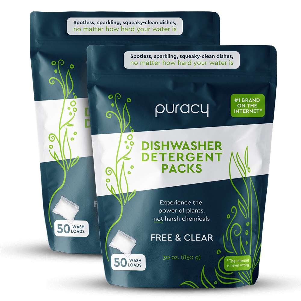 Puracy Natural Dishwasher Detergent Packs